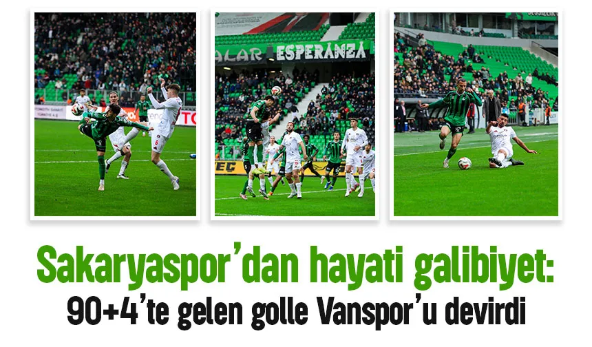 Son dakika golüyle gelen kritik zafer