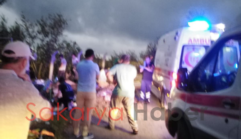 Hendek'te can pazarı; 21 yaralı