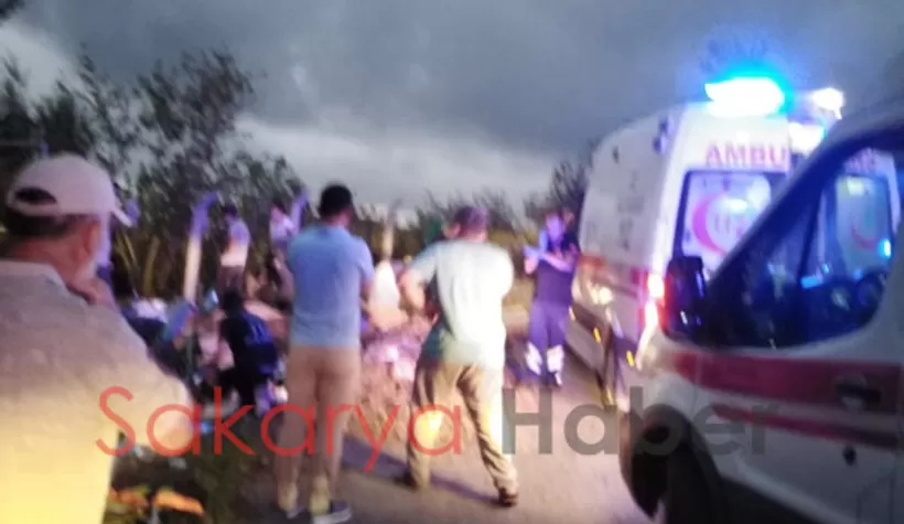 Hendek'te can pazarı; 21 yaralı