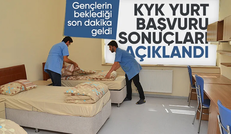 SON DAKİKA! KYK yurt sonuçları açıklandı