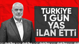 Türkiye'de 1 günlük milli yas ilan edildi