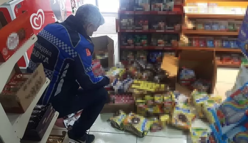 Son kullanma tarihi geçmiş çok sayıda ürün ele geçirildi