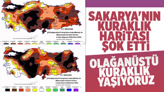 Son veriler paylaşıldı: Sakarya olağanüstü kuraklık yaşıyor