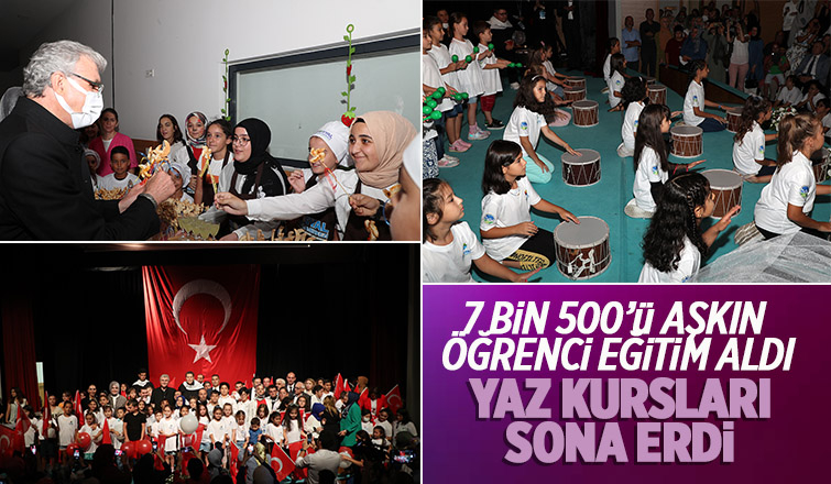 Sosyal Gelişim Merkezleri’nde yaz kursları sona erdi