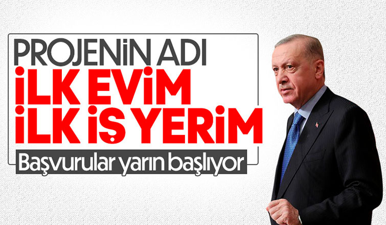 Sosyal konut projesine başvurular yarın başlıyor