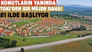 Sosyal konut projesine işyerleri de kapsama alındı