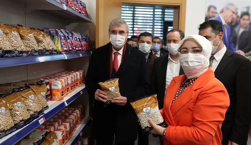 Sosyal Market SGM’de hizmete açıldı