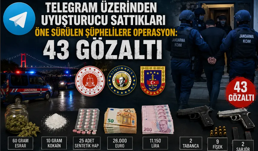 Sosyal medya üzerinden uyuşturucu ticaretine darbe
