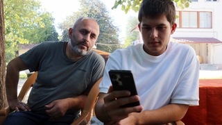 Sosyal medyada viral olan baba ve oğlu konuştu