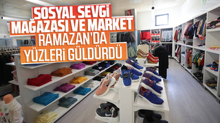 Sosyal Sevgi Mağazası ve Market Ramazan’da yüzleri güldürdü