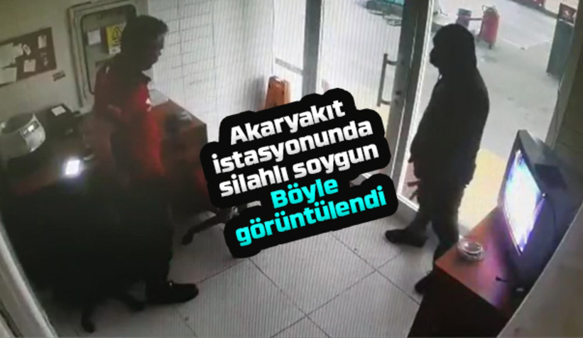 Soygun anı kamerada