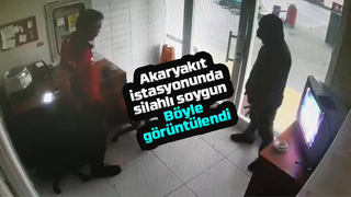 Soygun anı kamerada