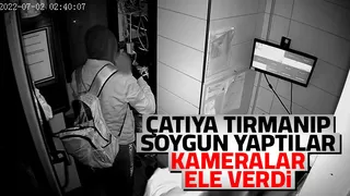 Soyguncuları kameralar yakalattı