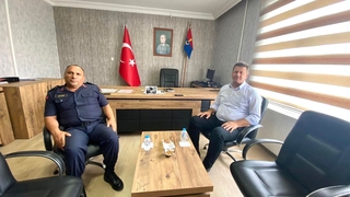 Soykan'dan Akyazı'nın yeni İlçe Jandarma Komutanına ziyaret