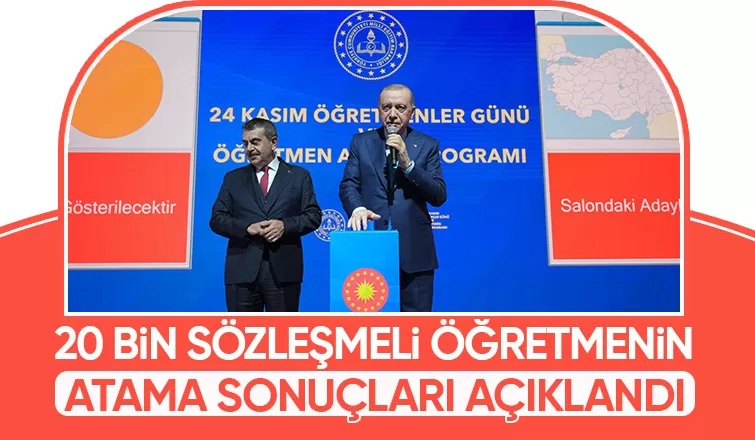 Sözleşmeli öğretmen atama sonuçları açıklandı