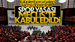 Spor Yasası Meclis'ten geçti