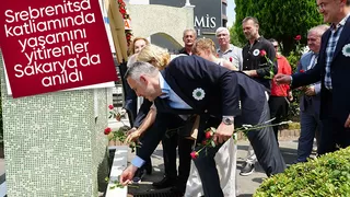 Srebrenitsa soykırımının kurbanları Sakarya'da anıldı