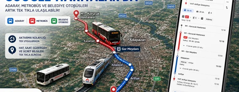 Sakarya'da toplu ulaşımda yeni dönem