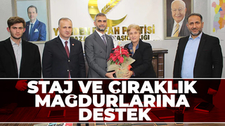 Staj ve Çıraklık mağdurlarının hak mücadelesi sürüyor