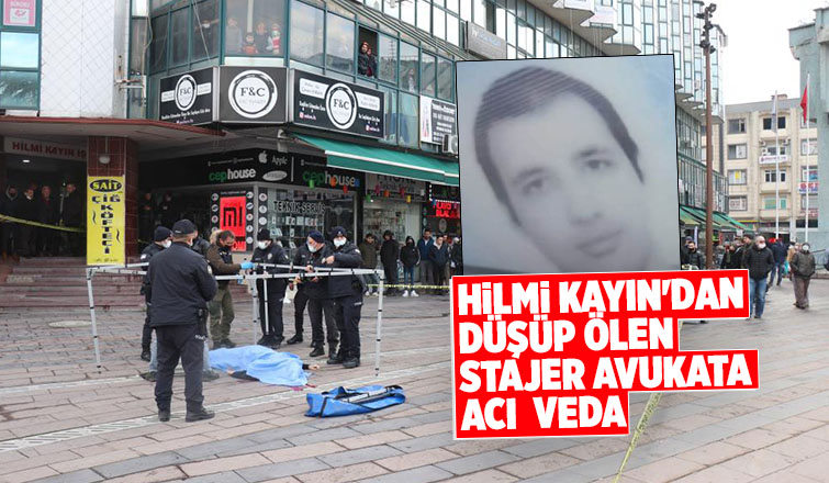 Stajyer avukat toprağa verildi.