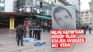 Stajyer avukat toprağa verildi.