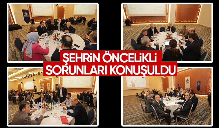 STK'lar şehrin öncelikli sorunlarını belirlediler