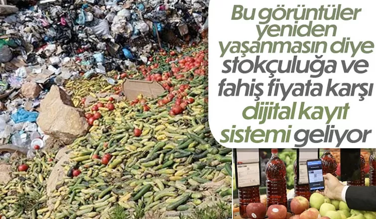 Stokçuluğa karşı yeni hal kayıt sistemi