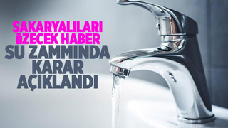 Su zammında karar açıklandı