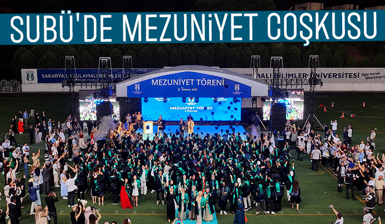 SUBÜ 3 bin 263 öğrencisini mezun etti