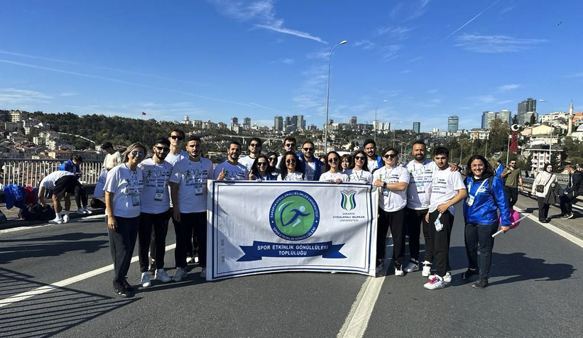 SUBÜ 45. İstanbul Maratonu’ndaydı