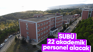 SUBÜ akademik personel alacak