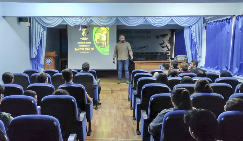 SUBÜ Denizcilik MYO üniversite adaylarına tanıtıldı