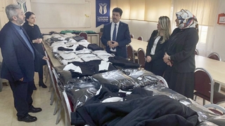 SUBÜ depremzedeler için kışlık kıyafet üretiyor