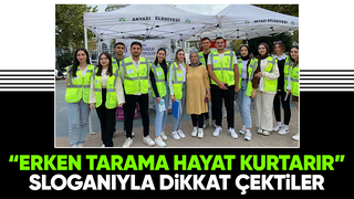 SUBÜ Genç sağlıkçılar topluluğundan farkındalık