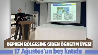 SUBÜ'lü bilim adamı: Maraş depremleri 17 Ağustos'un 5 katı