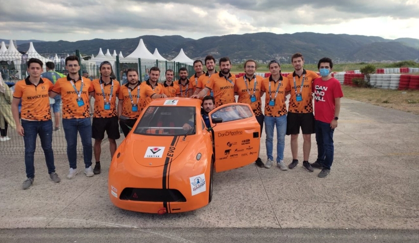 SUBÜ'nün elektrikli aracı 8'nci oldu