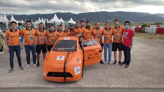 SUBÜ'nün elektrikli aracı 8'nci oldu