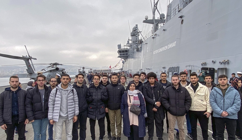 SUBÜ öğrencileri TCG Anadolu’yu keşfetti