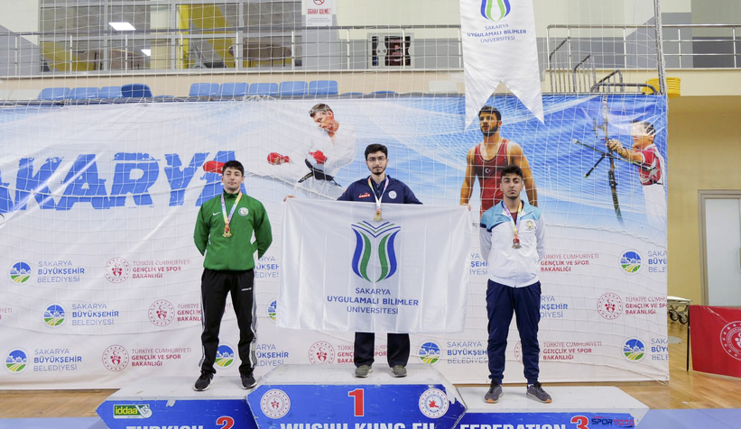 SUBÜ öğrencilerinden Wushu’da 3 madalya