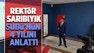 SUBÜ Rektörü'nden kampüs açıklaması