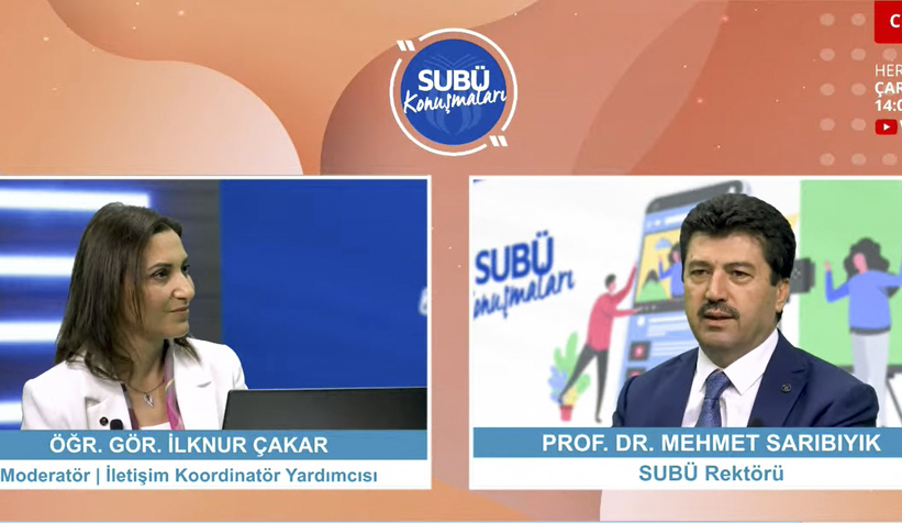 SUBÜ Rektörü'nden öğrencilere tavsiyeler