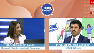 SUBÜ Rektörü'nden öğrencilere tavsiyeler