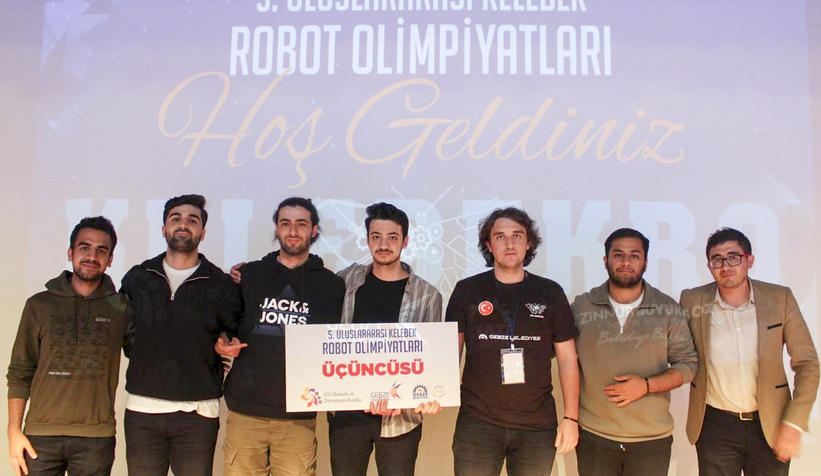 SUBÜ robot olimpiyatlarından derecelerle döndü