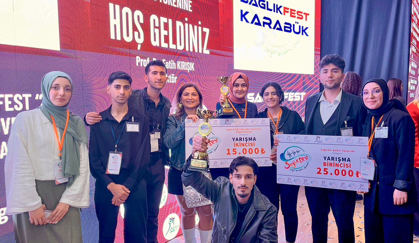 SUBÜ Sağlıkfest 2024’ten iki ödül ile döndü