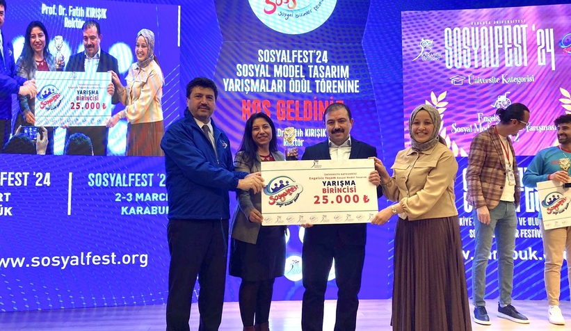 SUBÜ, Sosyalfest 2024’ten birincilikle döndü
