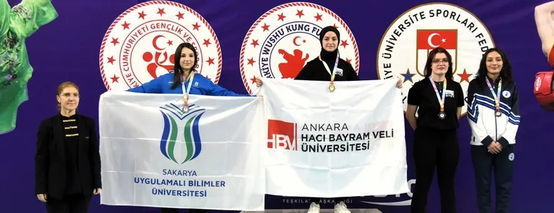SUBÜ Wushu’da Türkiye şampiyonu oldu