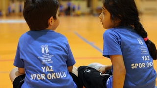 SUBÜ Yaz Spor Okulları'na katılım yoğun