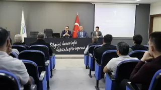 SUBÜ’de güvenlik gündemli toplantı düzenlendi