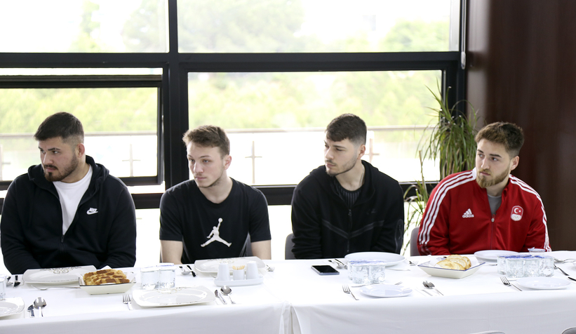 SUBÜ’nün başarılı sporcuları bir araya geldi