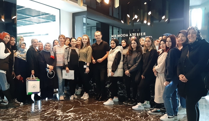 SUBÜ’nün moda öğrencileri teknik gezideydi